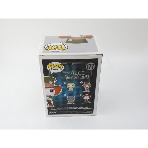 Funko POP! Disney Alice in Wonderland Mad Hatter #177 Vinyl Figure - Picture 4 of 7